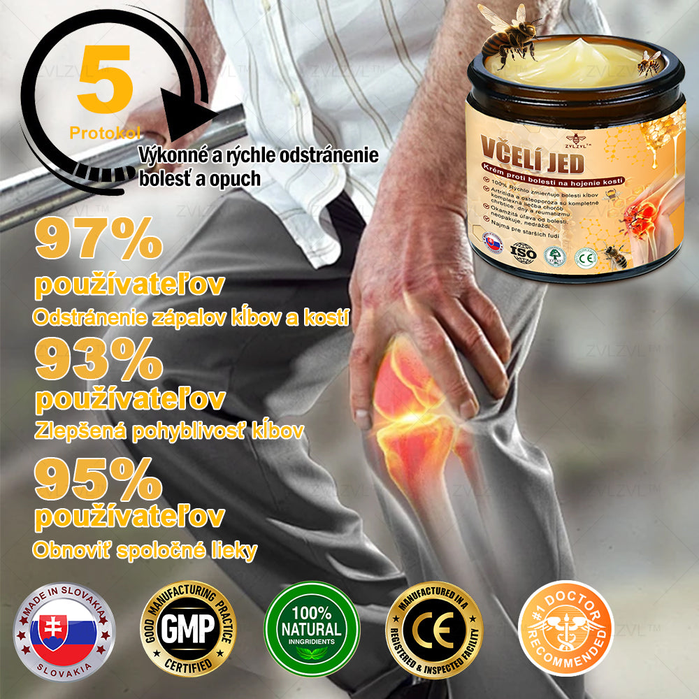 ✅ Oficiálny obchod: ZVLZVL™ Krém na zmiernenie bolesti a obnovenie kostí s včelím jedom &👨‍⚕️ Zdravotná certifikácia Slovensko (znižuje opuchy kĺbov, bolesť, stuhnutosť, začervenanie, teplo, bolesť a únavu kĺbov)